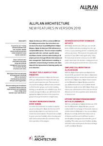 Allplan Arhitectura 2018 - Noutati - prezentare generala