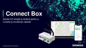 Siemens Connect Box o solutie IoT simpla si intuitiva pentru a conecta si monitoriza cladirile - prezentare generala