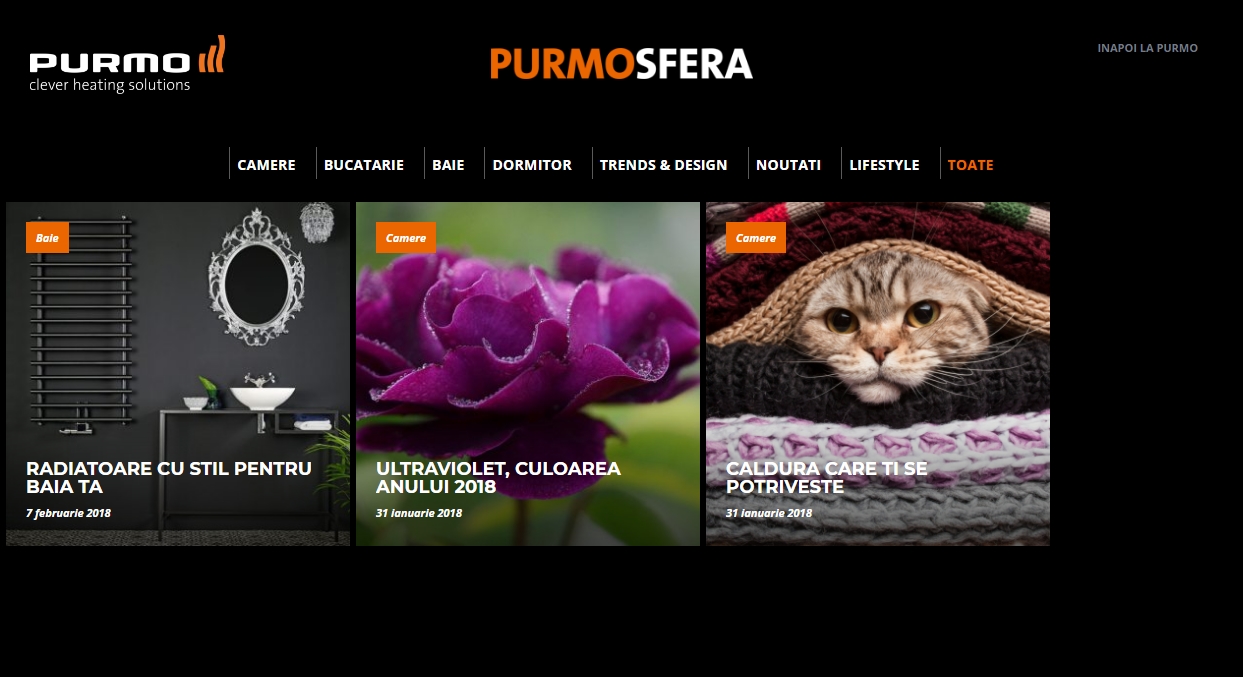 Purmo lanseaza blogul PurmoSfera