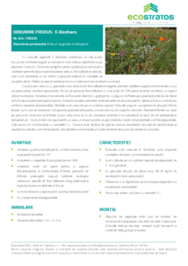 Rulouri vegetale multispecie E-Biodivers - fisa tehnica