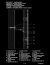 Systea UBE Keraion-Quadro - Cadru de perete pentru panouri Buchtal Keraion-Quadro - detalii CAD