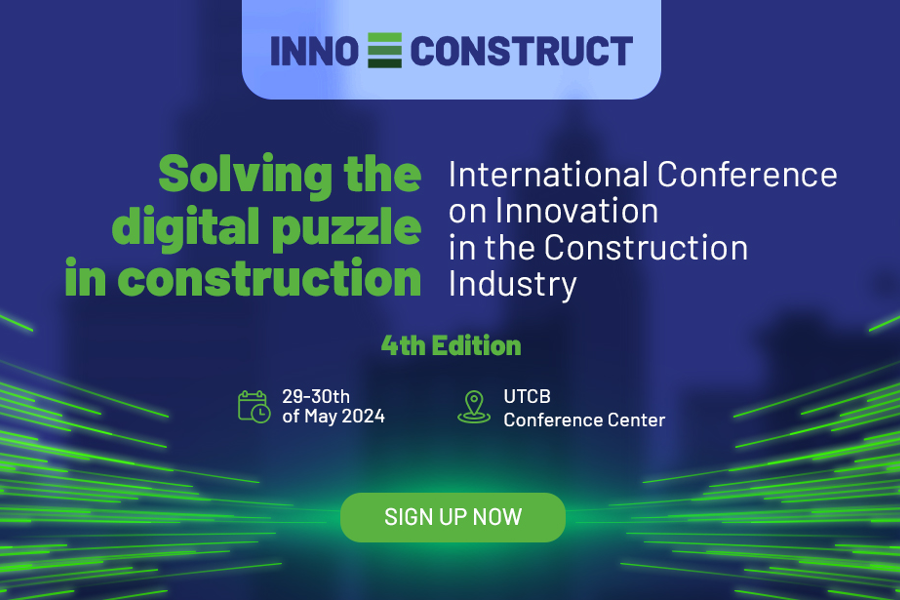 Conferinta internationala despre digitalizarea sectorului de constructii INNOCONSTRUCT 2024