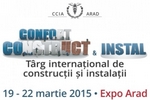 Confort Construct & Instal 2015 - targ de constructii, instalatii, decoratiuni interioare, energii regenerabile