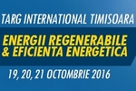 RoEnergy 2016 - Targ International de Energii Regenerabile si Eficienta Energetica, editia a V-a
