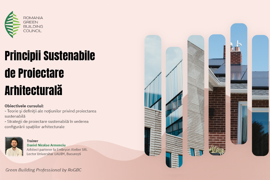 Webinar: Principii Sustenabile de Proiectare Arhitecturala 2024