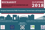 Conferinta Anuala ESCL 2018 - Probleme curente si perspectivele achizitiilor publice din domeniul constructiilor