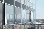 Noul sistem de ferestre din aluminiu inglobate in pereti cortina Schüco AWS 114