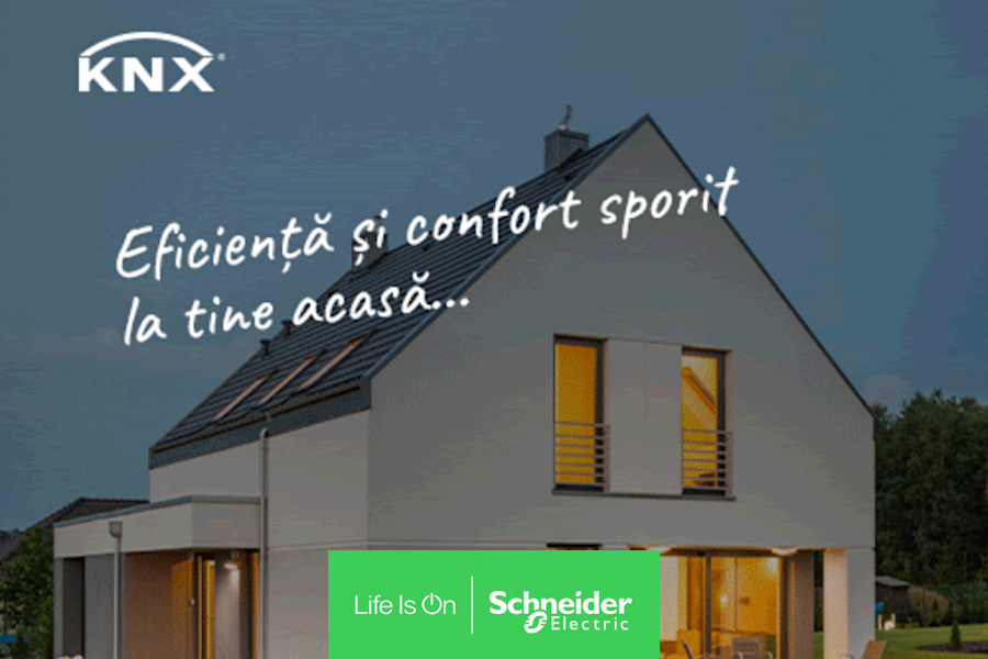 Campanie Schneider Electric: O casa smart nu e SF, e KNX!