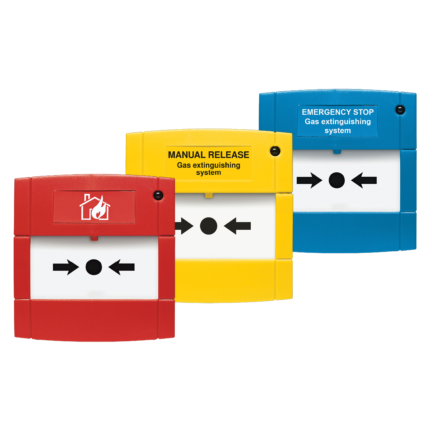Butoane adresabile pentru declansarea manuala a alarmei de incendiu MCP 545X