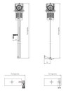 Jaluzele exterioare Hella AF60 - detalii CAD