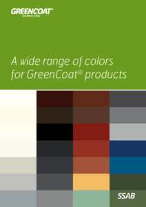 Placi din otel vopsit GreenCoat® - Alegerea culorilor - prezentare generala