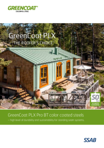 Placi din otel vopsit GreenCoat® PLX Pro BT - prezentare detaliata