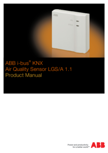 Control inteligent al ventilatiei - Air Quality Sensor LGS/A 1.1 - prezentare detaliata