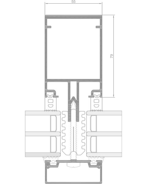 Sistem de pereti cortina MC-Passive Plus
