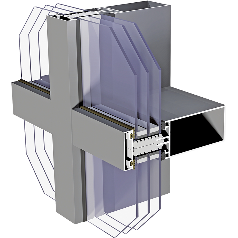 Sistem de pereti cortina MC-Passive Plus