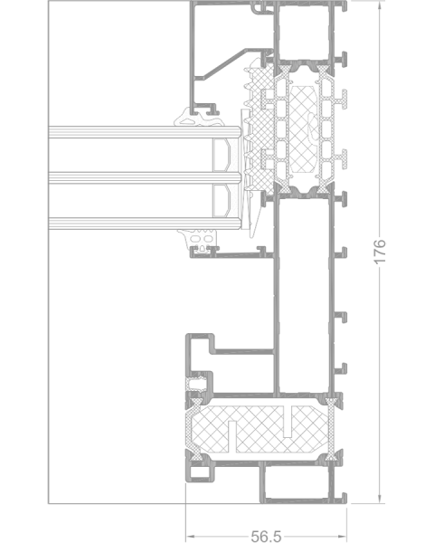 Sistem de usi glisante Monorail