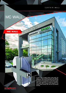 Sistem de pereti cortina MC-Wall - prezentare detaliata