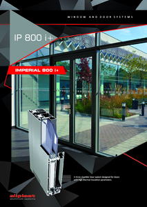 Sisteme de usi Imperial IP800, IP800 i+ - prezentare detaliata