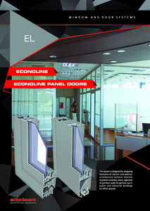 Sisteme de ferestre Econoline - prezentare detaliata