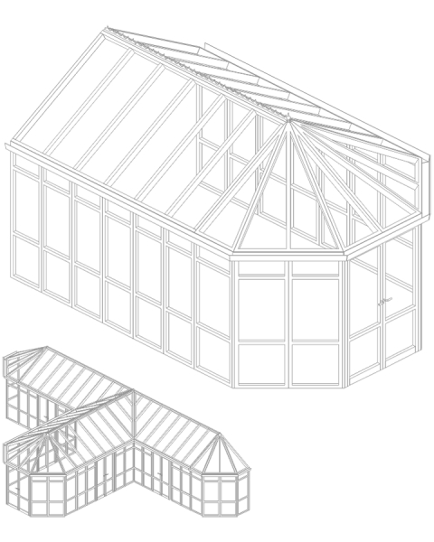 Sisteme de acoperisuri pentru gradini de iarna Victorian Plus - VT Victorian