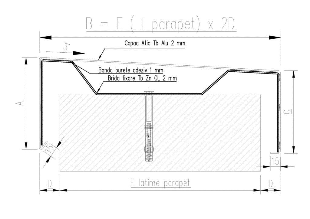 Capace de atic AluForm