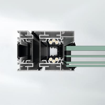 Sisteme din aluminiu rezistente la foc Schüco Firestop ADS 90 FR 30-CE