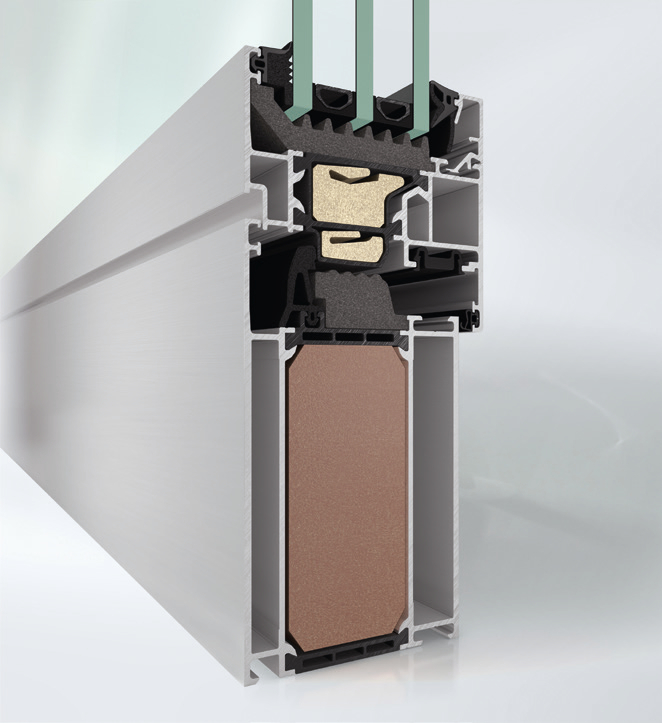 Sisteme de ferestre din aluminiu Schüco AWS 75.SI+ optimized - Latime vizibila 178 mm