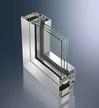Sisteme de ferestre din aluminiu Schüco AWS 90.SI+