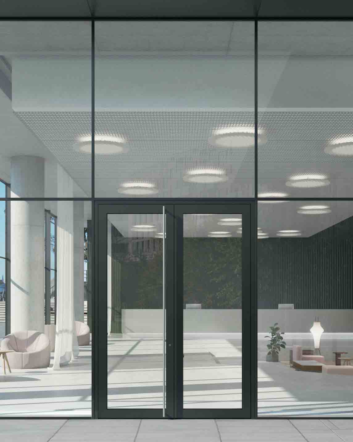 Sistem de aluminiu pentru usi de intrare Schüco AD UP 75/90