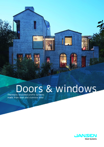 Sisteme de profile din otel pentru usi si ferestre Jansen Janisol - prezentare detaliata