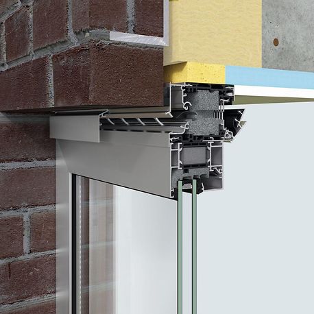 Sistem de ventilatie fonoizolant integrat in ferestre Schüco VentoFrame Asonic