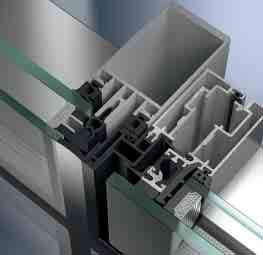 Sistem din aluminiu pentru fatade structurale Schüco FWS 50 SG