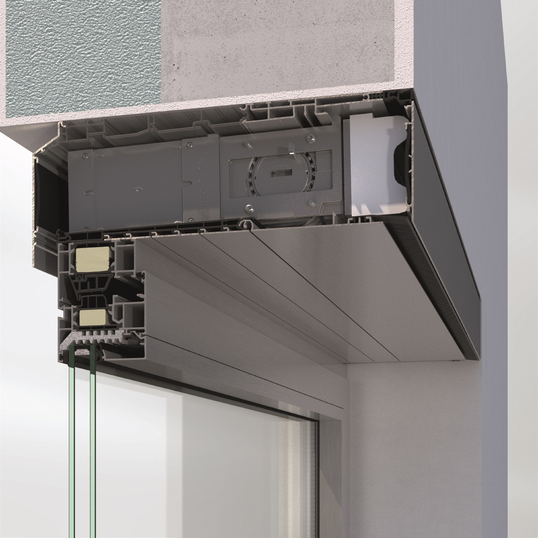 Sistem de ventilatie incastrat in fereastra Schüco VentoTherm Twist
