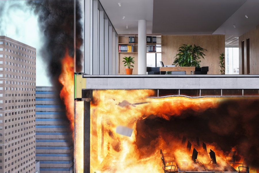 Protectia la foc cu sistemele Schüco