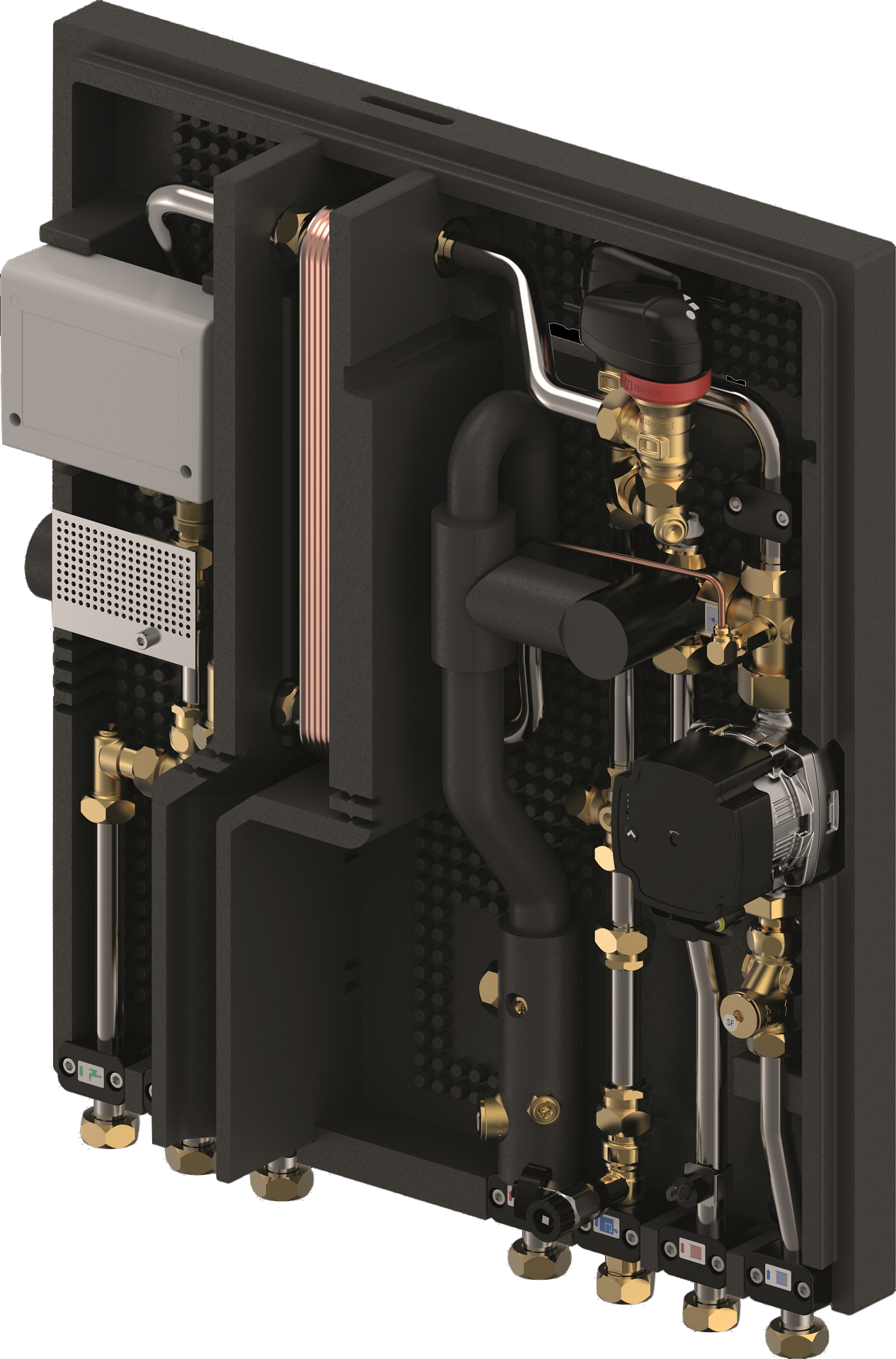 Sisteme descentralizate Uponor Combi Port E-Pro