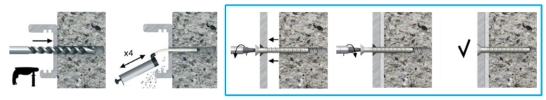 Avantajele ancorei surub pentru beton RawlPlug R-LX-HF-ZF (Zink Flake – clasa anticoroziva C4)
