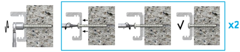 Avantajele ancorei surub pentru beton RawlPlug R-LX-HF-ZF (Zink Flake – clasa anticoroziva C4)