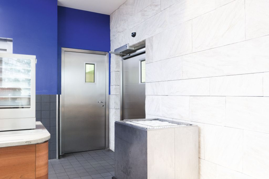 Damp and wet room doors from DOMOFERM