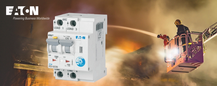 Eaton AFDD+ dispozitive de detectare a defectelor de arc electric