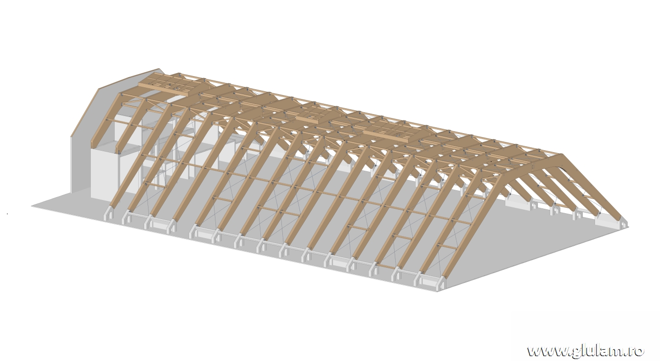 GLULAM a realizat structura din lemn de la THERME NORD BUCURESTI, Corp Galaxy