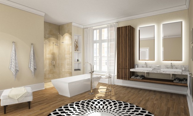 Grohe Grandera™ ajuta la crearea unei atmosfere placute in cladirile vechi reamenajate