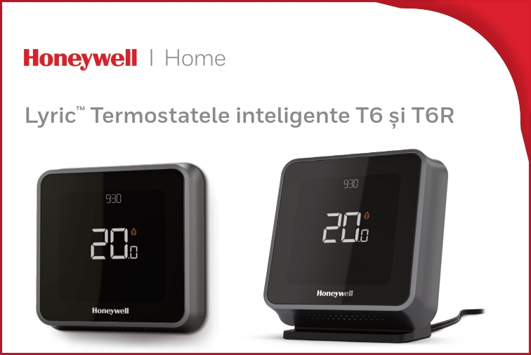 Ghid de utilizare a termostatelor inteligente Honeywell Lyric T6 si T6R cu comanda prin internet