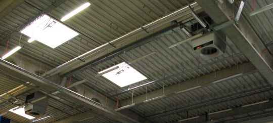 Centrul de service Rolls-Royce din Gdynia, Polonia, alege ventilatie industriala centralizata de la Hoval