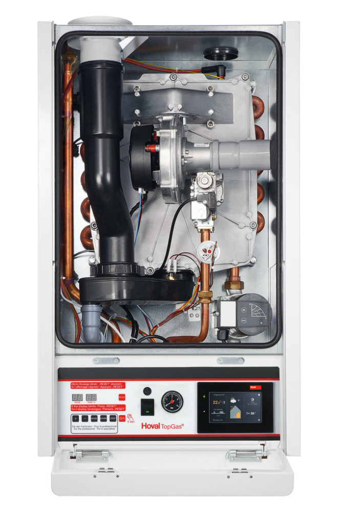 Eficienta centralelor termice murale in condensare TopGas® - TopGas Comfort