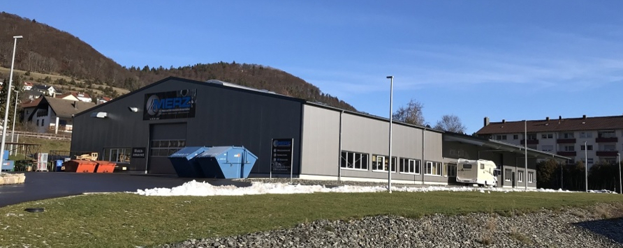 Ventilarea, incalzirea si racirea halei de productie Merz din Albstadt-Ebingen