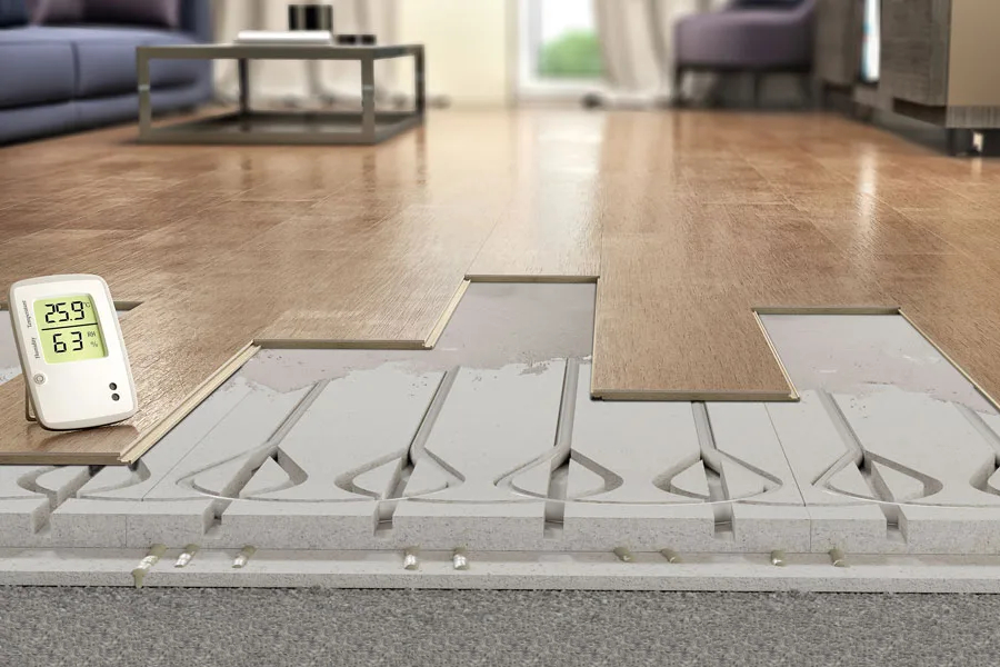 Incalzire in pardoseala fara sapa – Sistem uscat Fermacell® Therm25, distribuit de Menatwork