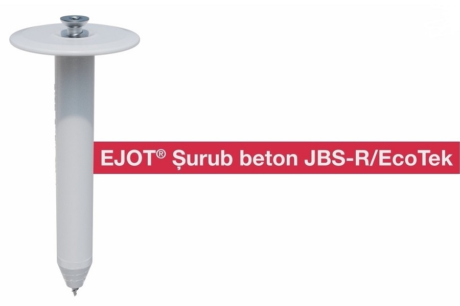 JBS-R/EcoTek de la EJOT - pentru izolarea in panta a acoperisului plat