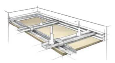 Instructiuni de montaj a plafoanelor Heradesign® pe profile CD