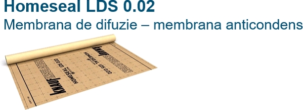 Membrana hidroizolanta Homeseal LDS 0.02