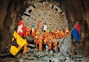 Noul tunel Gotthardt Base traverseaza stramtoarea Bosfor si are 111 kilometri
